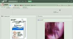 Desktop Screenshot of luaxan.deviantart.com