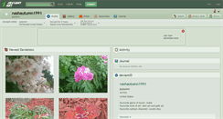 Desktop Screenshot of nashautumn1991.deviantart.com