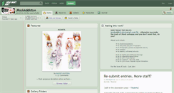 Desktop Screenshot of jrockaddicts.deviantart.com