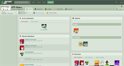 Desktop Screenshot of htf-fans.deviantart.com