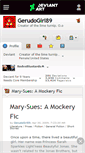 Mobile Screenshot of gerudogirl89.deviantart.com