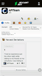 Mobile Screenshot of apiteam.deviantart.com