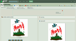 Desktop Screenshot of delbinfang.deviantart.com
