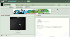 Desktop Screenshot of photografia.deviantart.com