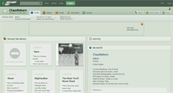 Desktop Screenshot of chaosreborn.deviantart.com
