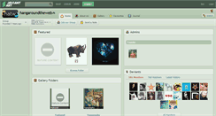 Desktop Screenshot of hangaroundtheweb.deviantart.com