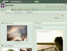 Tablet Screenshot of green--eyed.deviantart.com