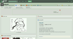 Desktop Screenshot of katsushi.deviantart.com