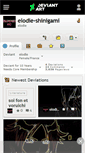 Mobile Screenshot of elodie-shinigami.deviantart.com