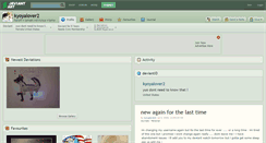 Desktop Screenshot of kyoyalover2.deviantart.com