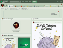 Tablet Screenshot of j--c.deviantart.com