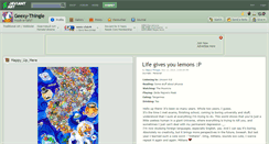 Desktop Screenshot of geexy-thingie.deviantart.com