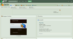 Desktop Screenshot of flux-fox.deviantart.com