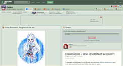 Desktop Screenshot of daisku.deviantart.com