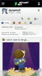 Mobile Screenshot of dynamo5.deviantart.com