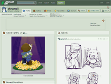 Tablet Screenshot of dynamo5.deviantart.com