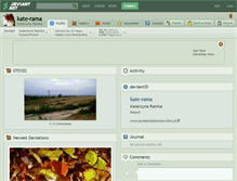 Tablet Screenshot of kate-rama.deviantart.com