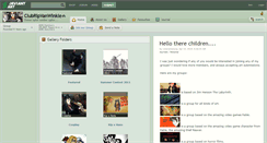 Desktop Screenshot of clubripvanwinkle.deviantart.com