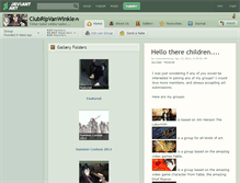 Tablet Screenshot of clubripvanwinkle.deviantart.com