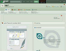 Tablet Screenshot of eggy.deviantart.com