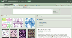 Desktop Screenshot of project-gimpbc.deviantart.com