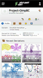 Mobile Screenshot of project-gimpbc.deviantart.com