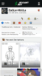 Mobile Screenshot of eagle-nbula.deviantart.com