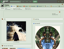 Tablet Screenshot of fushur.deviantart.com