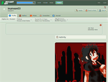 Tablet Screenshot of inumoon03.deviantart.com