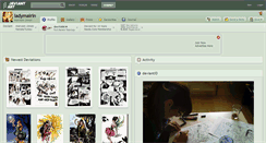 Desktop Screenshot of ladymairin.deviantart.com