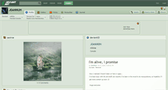 Desktop Screenshot of j0annuh.deviantart.com