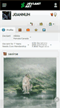 Mobile Screenshot of j0annuh.deviantart.com