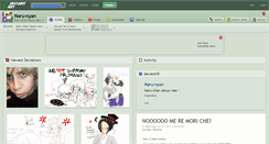 Desktop Screenshot of naru-nyan.deviantart.com