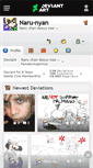 Mobile Screenshot of naru-nyan.deviantart.com