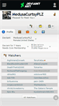 Mobile Screenshot of medusacurtsyplz.deviantart.com