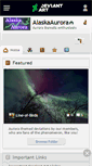 Mobile Screenshot of alaskaaurora.deviantart.com