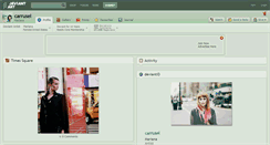 Desktop Screenshot of carrusel.deviantart.com