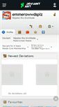 Mobile Screenshot of emmerowwdsplz.deviantart.com