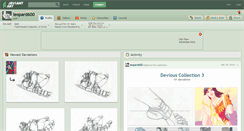 Desktop Screenshot of leopard600.deviantart.com