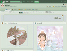 Tablet Screenshot of jeidoll.deviantart.com