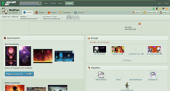 Desktop Screenshot of nedrian.deviantart.com