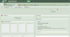 Desktop Screenshot of o-f-c.deviantart.com