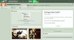Desktop Screenshot of akunomusume-lovers.deviantart.com