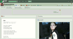 Desktop Screenshot of phoenixantichrist.deviantart.com