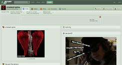 Desktop Screenshot of crooked-spine.deviantart.com