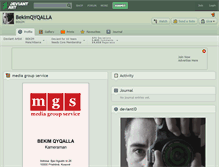 Tablet Screenshot of bekimqyqalla.deviantart.com