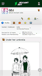 Mobile Screenshot of gdj.deviantart.com