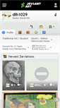 Mobile Screenshot of dlh1029.deviantart.com