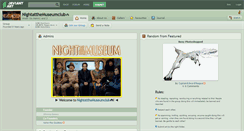Desktop Screenshot of nightatthemuseumclub.deviantart.com