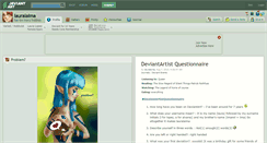 Desktop Screenshot of lauralaima.deviantart.com